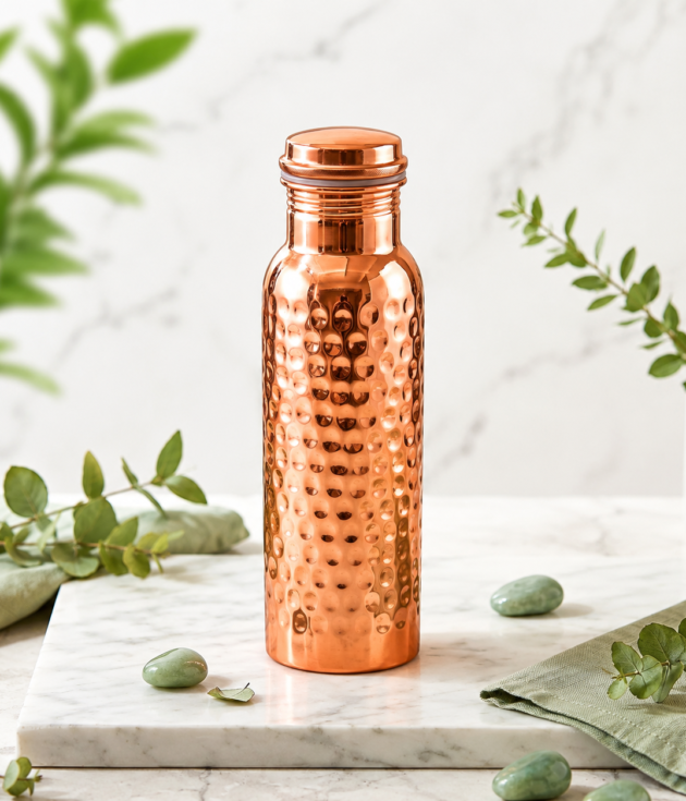 Dotted Texture Copper Bottle