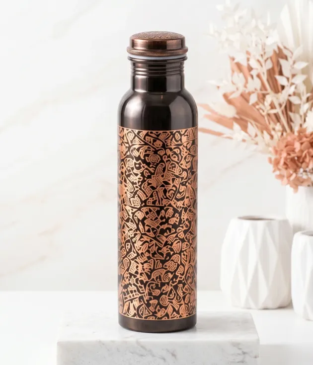 Antique Design Copper Bottle