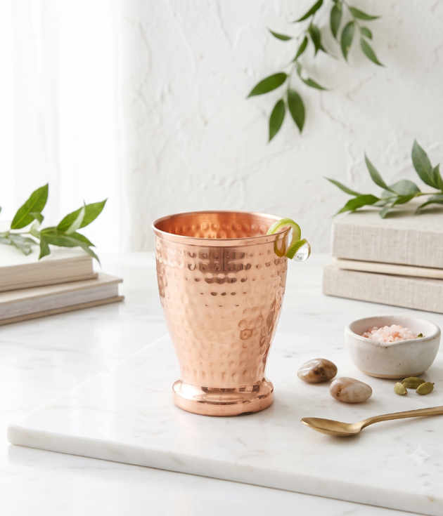 Copper Drinking Glass