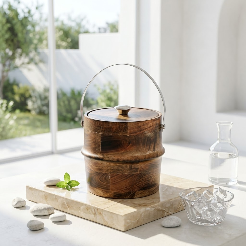 Heritage Wooden Ice Bucket