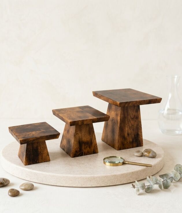 Wooden Display Risers